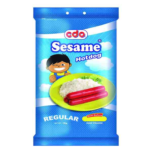 Cdo Sesame Hotdog Regular 1kg Cdo Sesame Hotdog Regular 1Kg