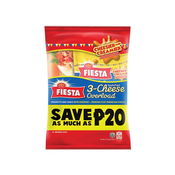 Fiesta 3 Cheese Spaghettipid 1.8kg x 10