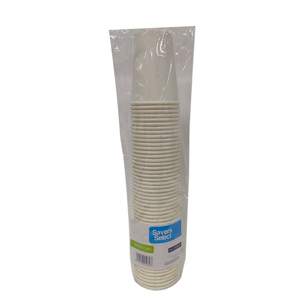 Savers Select 8Oz Paper Cups 50Pcs