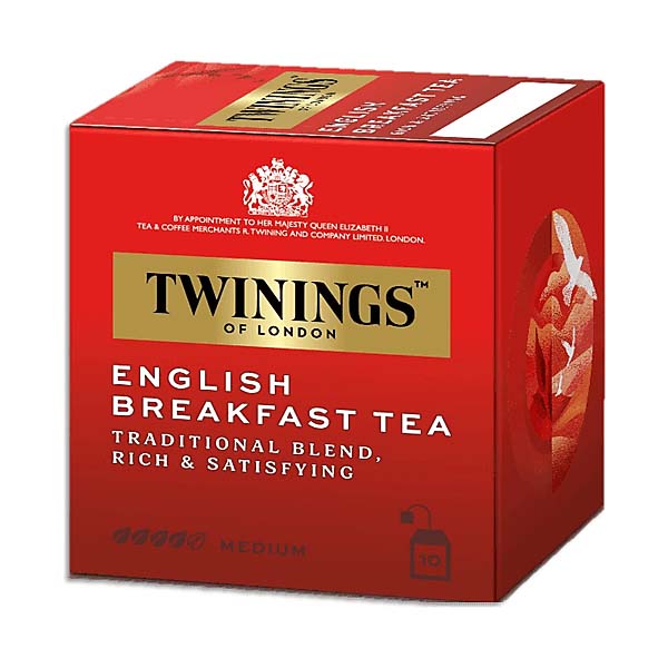 Twinings English Breakfast Tea 10s