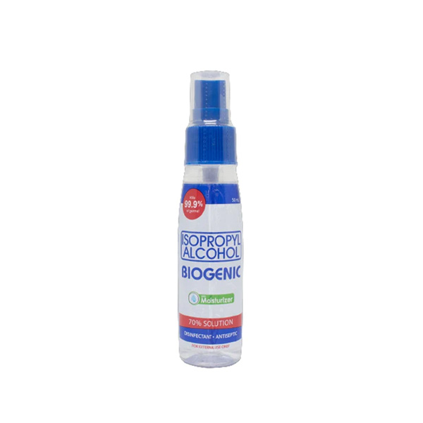 Biogenic Isopropyl Alcohol 70% Spray 50ml