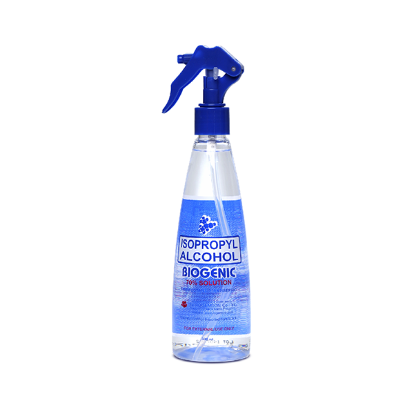 Biogenic Isopropyl Alcohol 70% Solution Trigger Spray 330Ml