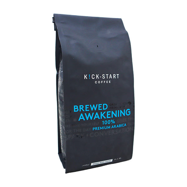 Kick‑Start Coffee Beans Brewed Awakening 100% Premium Arabica 400g