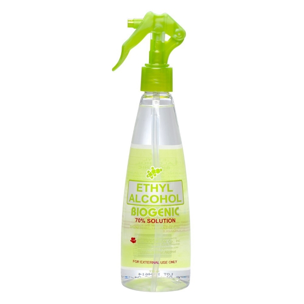 Biogenic Ethyl Alcohol 70% Solution Trigger Spray 330Ml