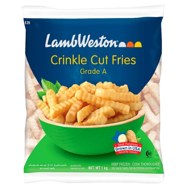 Lambweston French Fries Crinkle Cut 1kg