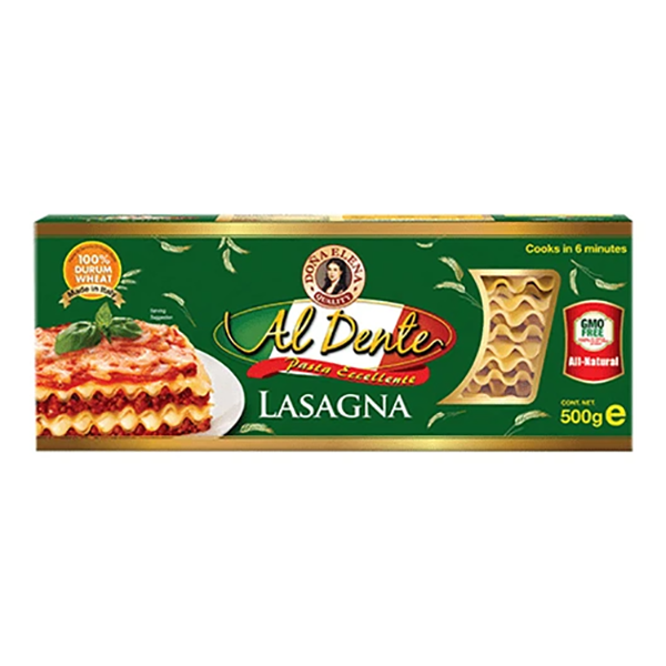 Doña Elena Al Dente Pasta Excellente Lasagna 500g