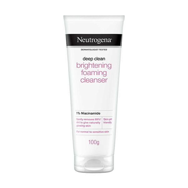 Neutrogena Deep Clean Bright Foam Cleanser 100g