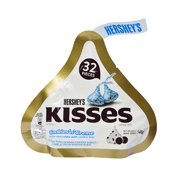 Hershey’s Kisses Cookies and Cream 146g