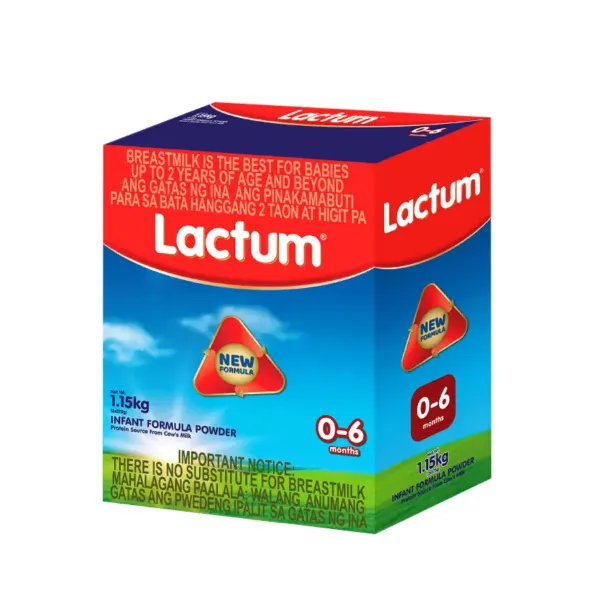 Lactum 0–6 Months Infant Formula Plain 575g