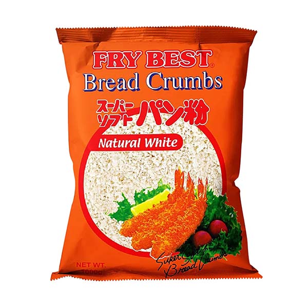 Fry Best Bread Crumbs Natural White 1kg