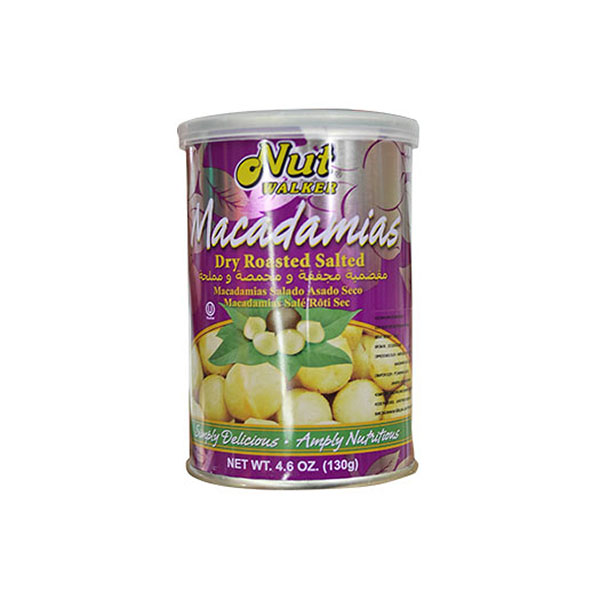 Nut Walker Macadamias Dry Roasted Salted 130g