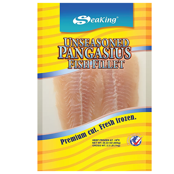 Seaking Unseasoned Fish Fillet 1kg