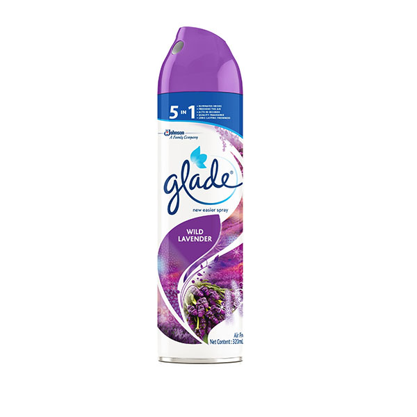 Glade Air Freshener Wild Lavender 5in1 320ml