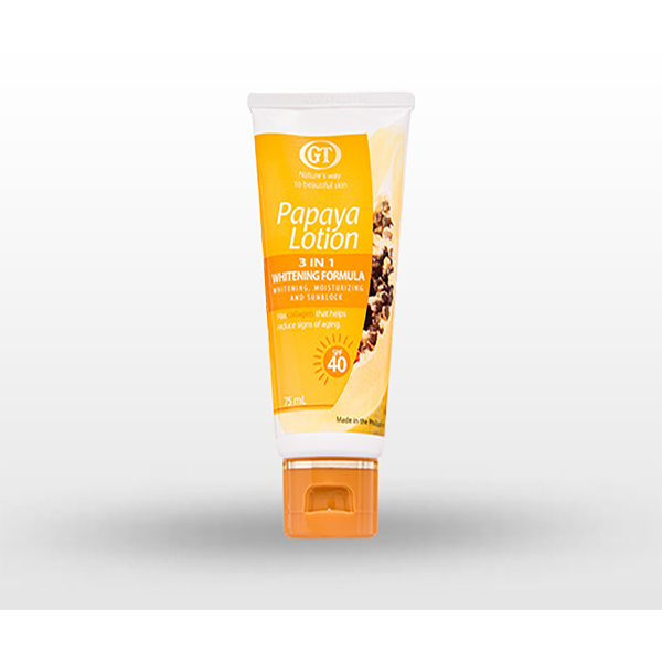 GT Papaya Lotion 3-In-1 Whitening Formula SPF40 25ml