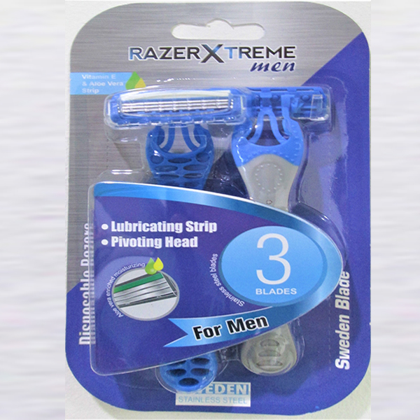 Blade Pivot Head Razor Men 2Pcs