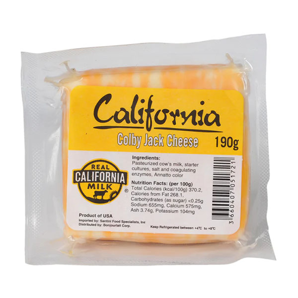 California Colby Jack Cheese 190g