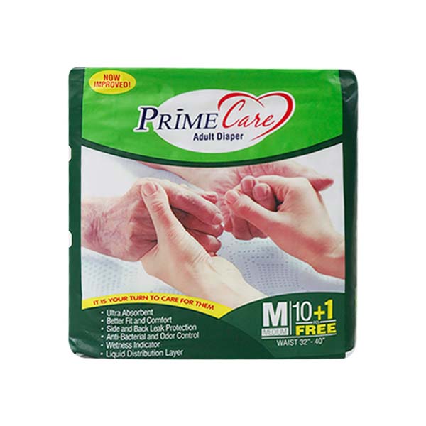 Primecare Adult Diaper Med 10's