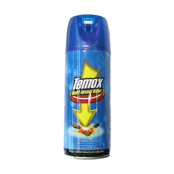 Temox Multi-Insect Killer - Aerosol Kerosene Based 300ml x 12