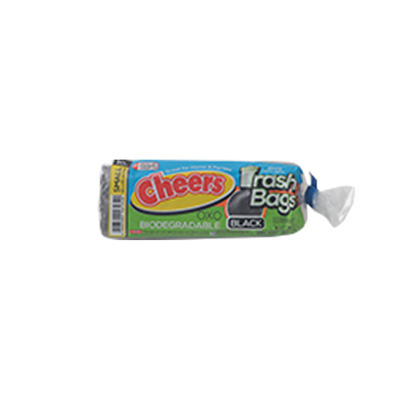 Cheers Trash Bag Black Small 10Pcs