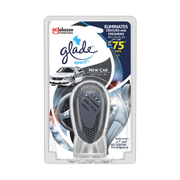 Glade Car Sport Primary New Car 7ml