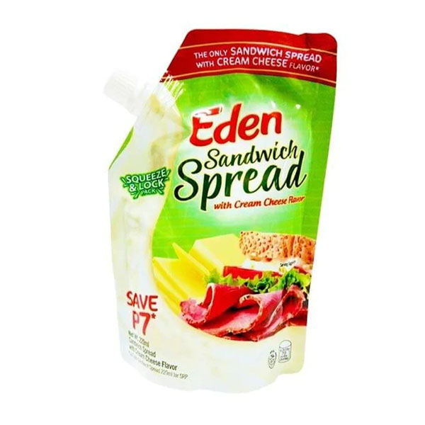 Eden Sandwich Spread Squeeze and Lock 220ml