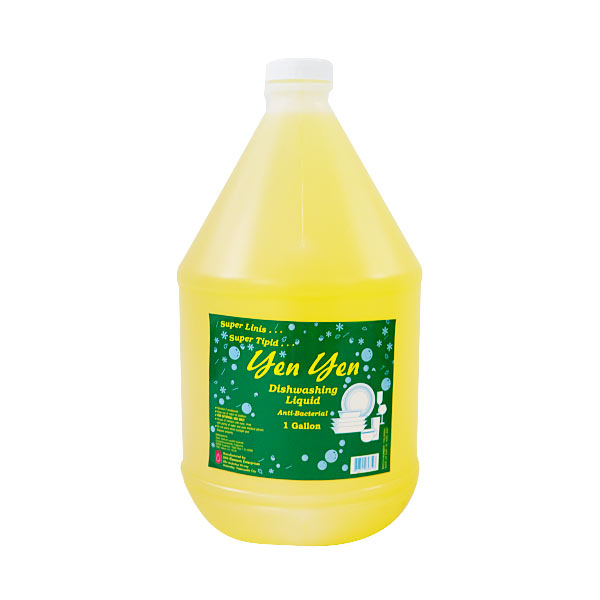 Yenyen Dishwashing Liquid Yellow/Green 4/1Gal Yenyen Dishwashing Liquid Yellow/Green 4/1Gal