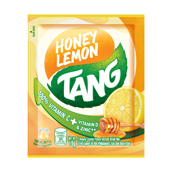 Tang Powdered Juice Honey Lemon 19g