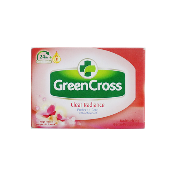 Green Cross Clear Radiance Protect + Care Soap 85g