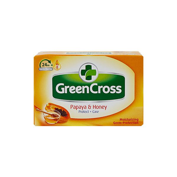 Green Cross Clear Papaya & Honey Protect + Care Soap 125g