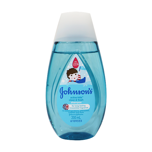Johnson's Active Kids Clean & Fresh Shampoo 200ml