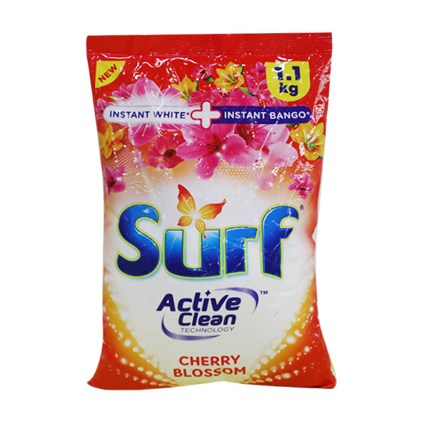 Surf Powder Active Clean Cherry Blossom 1.1kg