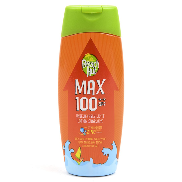 Beach Hut Max100 SPF Lotion 100ml