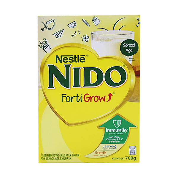 Nestle Nido Forti Grow Fortified Powdered Milk Drink 700g