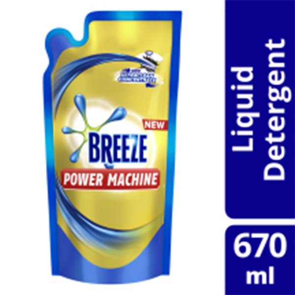 Breeze Stain Action Bula Liquid Detergent 670ml