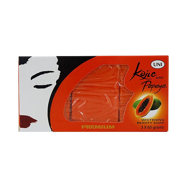 Uni Kojic with Papaya Premium Soap 3 x 65g
