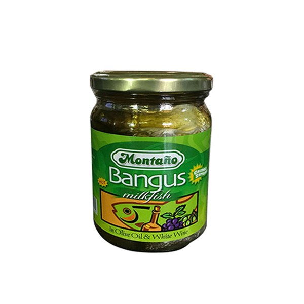 Montano Milkfish Hot And Spicy In Olive Oil And White Wine 228G