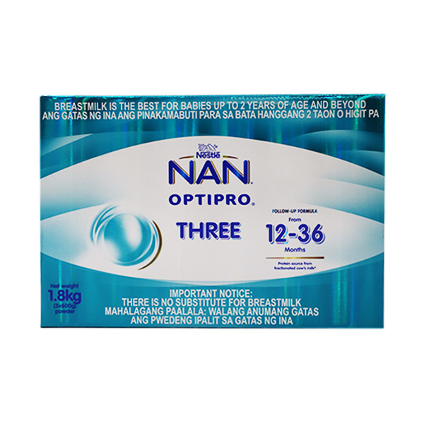 Nestle Nan Opti Pro Three For 12-36 Months 1.8kg