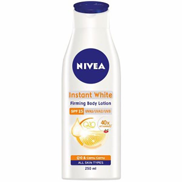 Nivea Instant White Firming Lotion SPF15 250ml