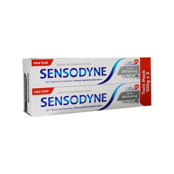 Sensodyne Gentle Whitening Toothpaste Twin Pack 100g