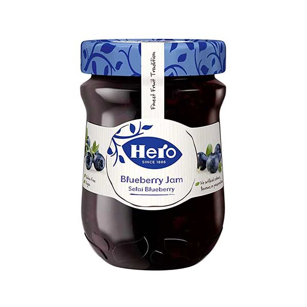 Hero Blueberry Jam 340G