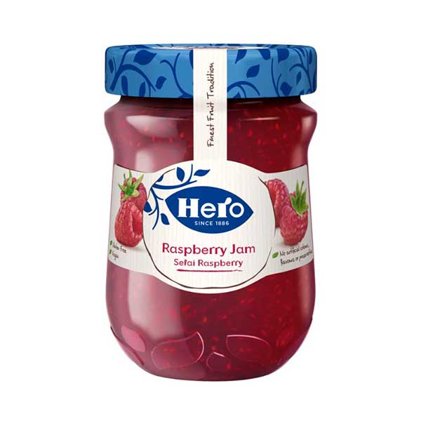 Hero Raspberry Jam 340G