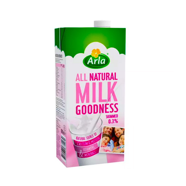Arla Milk Goodness Skimmed 1L