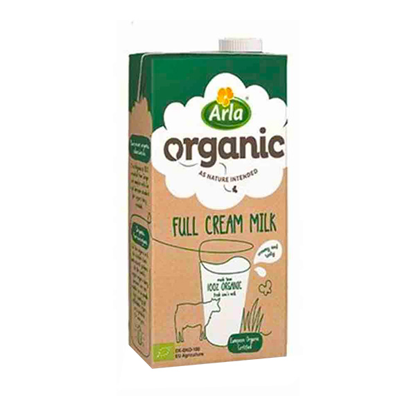 Arla Organic Full Cream UHT Milk 1L