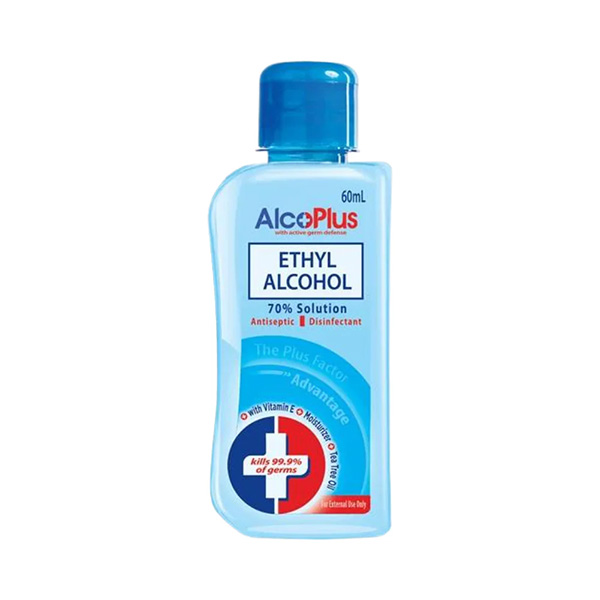 Alcoplus Ethyl Alcohol 70% Solution 60ml