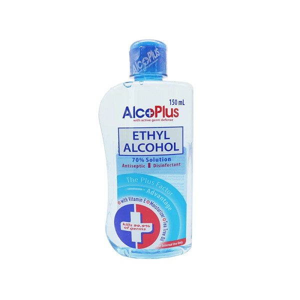 Alcoplus Ethyl Alcohol 70% Solution 150Ml