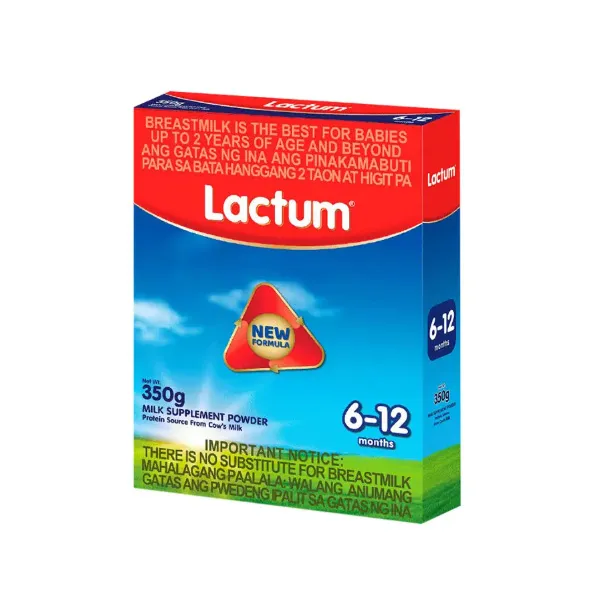 Lactum 6?12 Months Infant Formula Plain 350g
