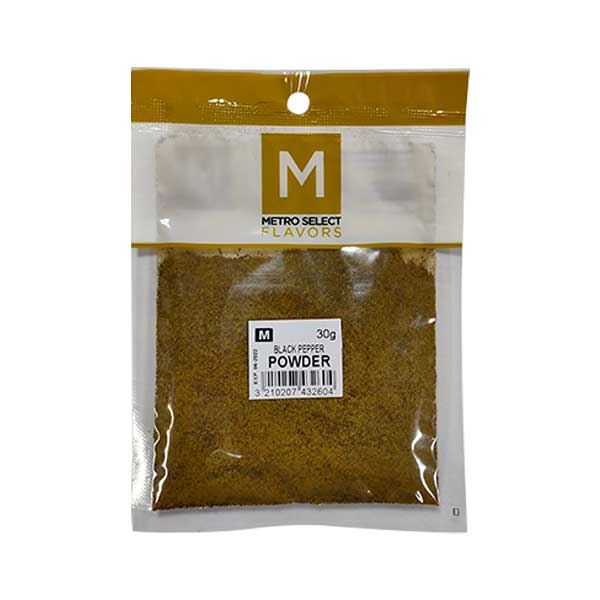 Metro Select Black Pepper Powder 30g