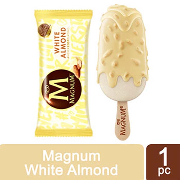 Selecta Ice Cream Magnum White Almond 90ml