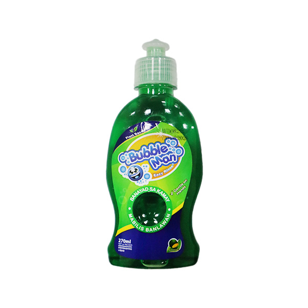 Bubble Man Dishwashing Liquid Kalamansi 270ml × 20