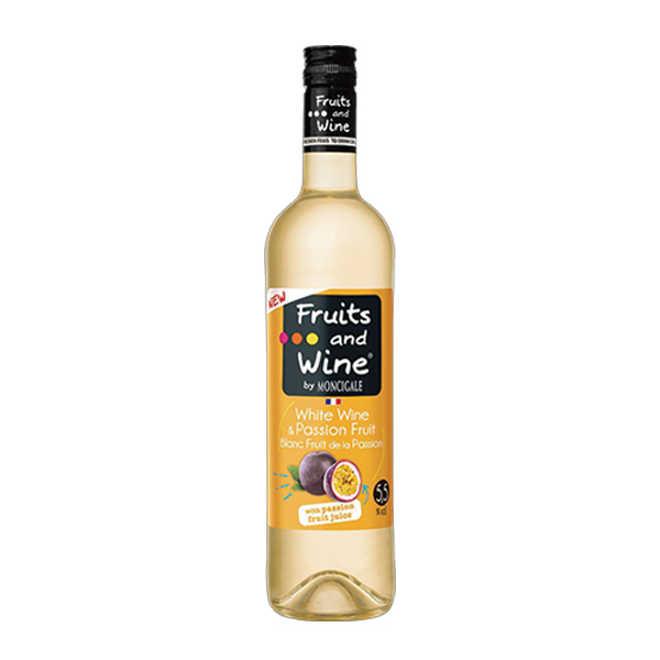Moncigale Fruits And Wine Passion Fruit 6/75cl Moncigale Fruits And Wine Passion Fruit 6/75cl
